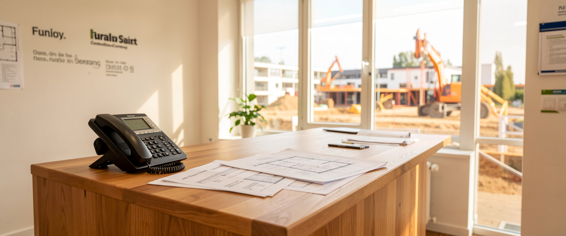 Einladendes Büro von H&M Bau Reinschmidt